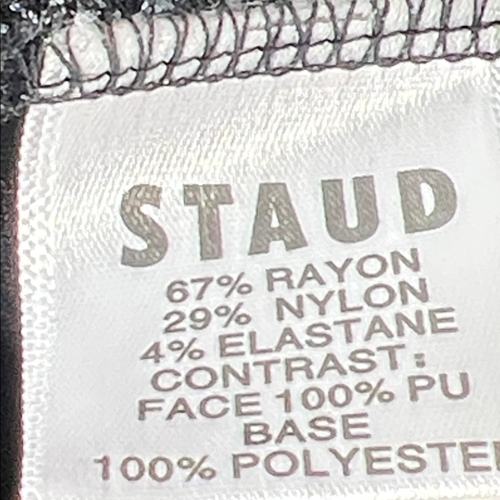 STAUD Joint Mini A-Line Dress size - Picture 13 of 13